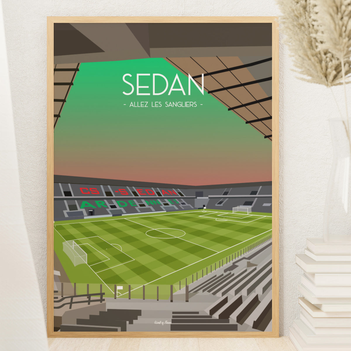 Poster Sedan - Stade Louis Dugauguez