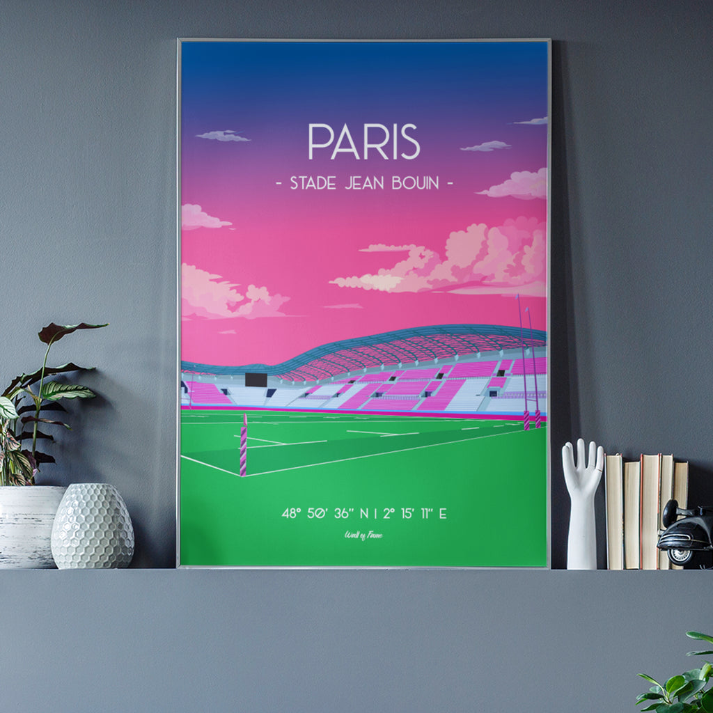 Poster Paris - Stade Jean Bouin