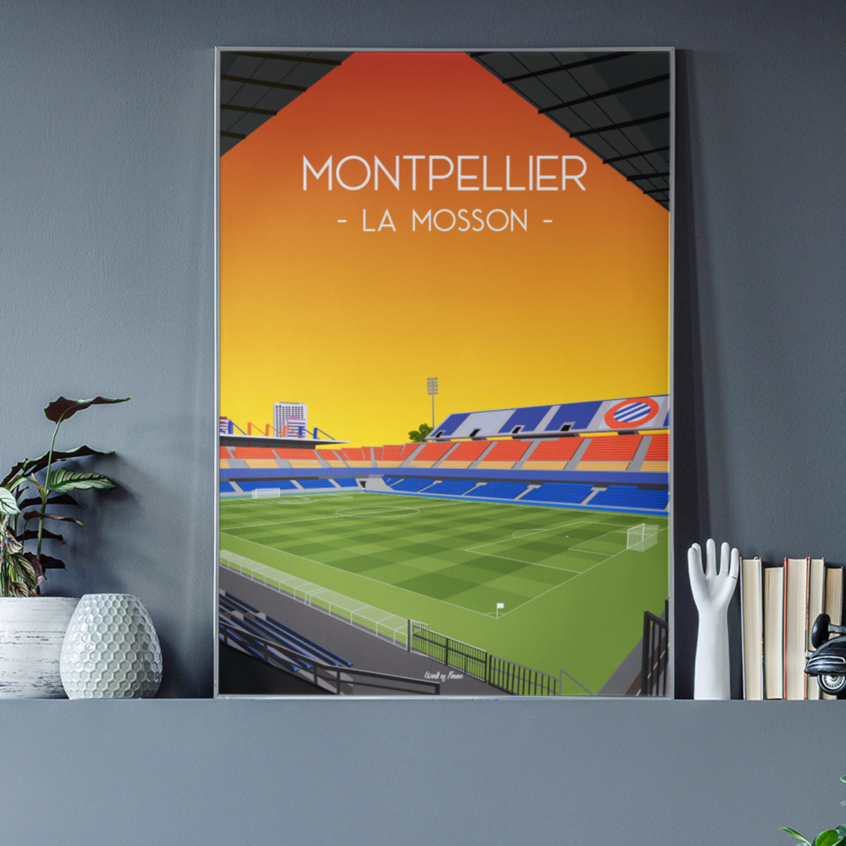 Poster Montpellier - Stade de la Mosson
