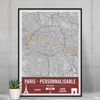 Paris - Marathon personnalisable
