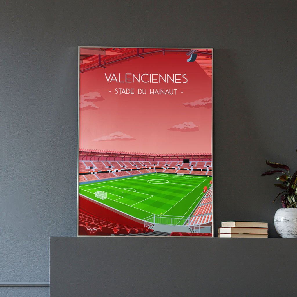 Poster Valenciennes - Stade du Hainaut