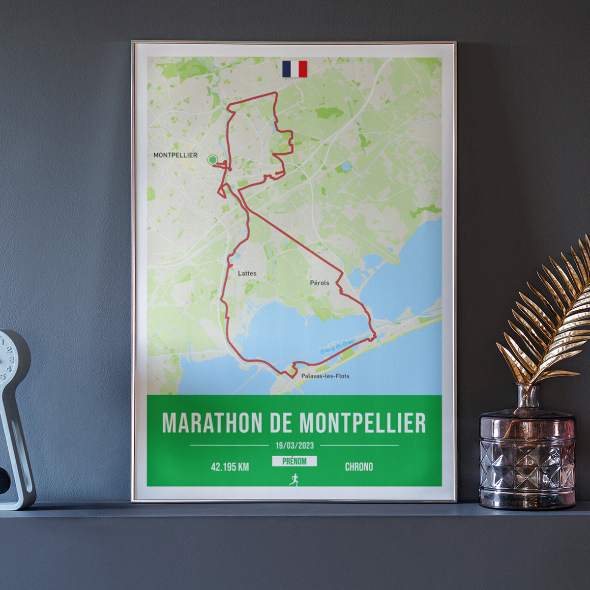 Poster Montpellier - Marathon