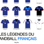 Poster Légendes du handball français