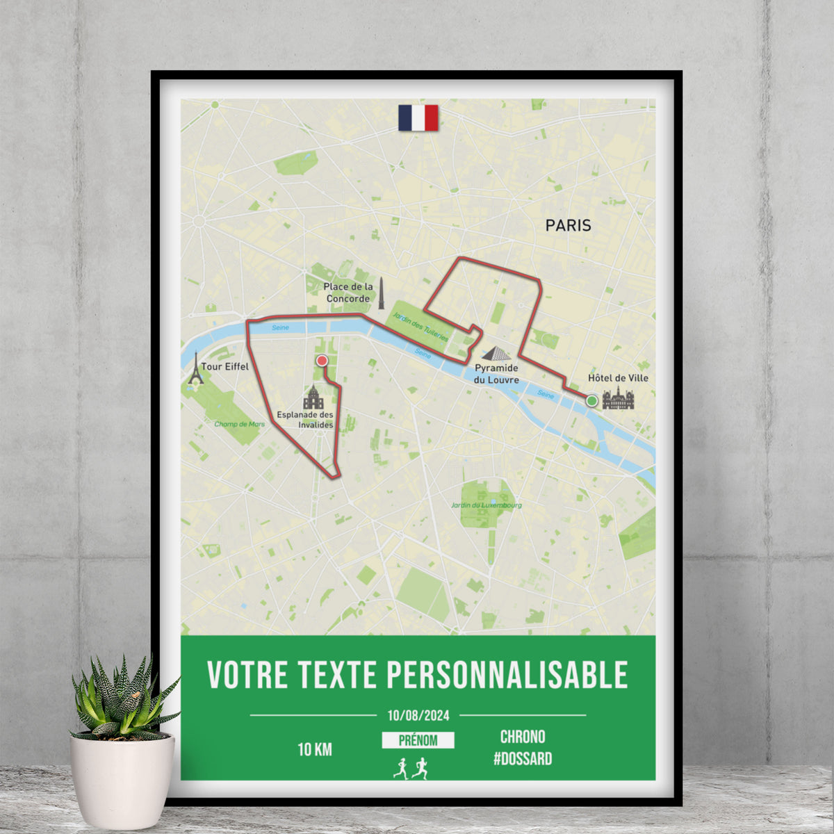 Paris - Affiche 10km Pour Tous