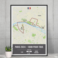 Paris - Affiche 10km Pour Tous