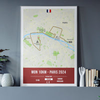 Paris - Marathon poster