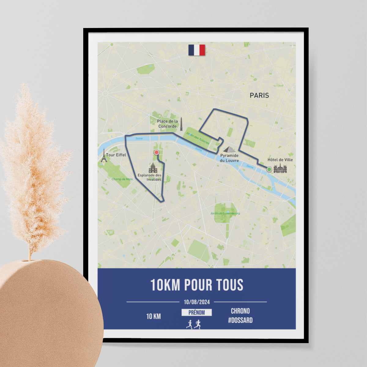 Paris - Affiche 10km Pour Tous