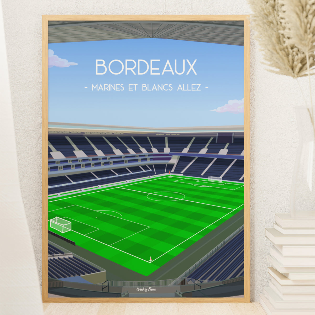 Poster Bordeaux - Stade de foot
