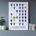 Poster Joueurs marquants du handball français