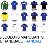 Notable French handball players