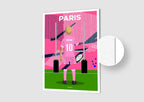 Affiche Rugby Enfant Personnalisée - Paris