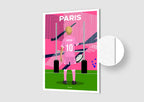 Affiche Rugby Enfant Personnalisée - Paris