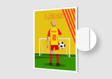 Affiche Football Enfant Personnalisée - Lens