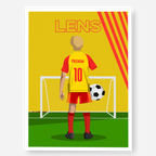 Affiche Football Enfant Personnalisée - Lens