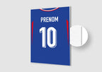 Affiche Football Personnalisée - Maillot France