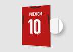 Affiche Football Personnalisée - Maillot Portugal