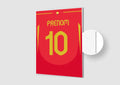 Affiche Football Personnalisée - Maillot Espagne