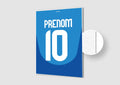 Affiche Football Personnalisée - Maillot Italie