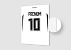 Affiche Football Personnalisée - Maillot Allemagne