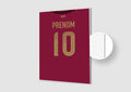 Affiche Football Personnalisée - Maillot Belgique