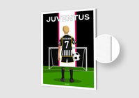 Affiche Football Juventus Personnalisée