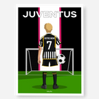 Affiche Football Juventus Personnalisée
