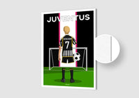 Affiche Football Juventus Personnalisée
