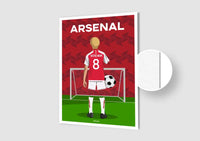 Affiche Football Arsenal Personnalisée