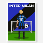 Affiche Football Inter Milan Personnalisée