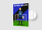 Affiche Football Inter Milan Personnalisée