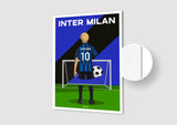 Affiche Football Inter Milan Personnalisée