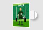 Affiche Rugby Enfant Personnalisée - Pau