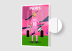 Affiche Rugby Enfant Personnalisée - Paris