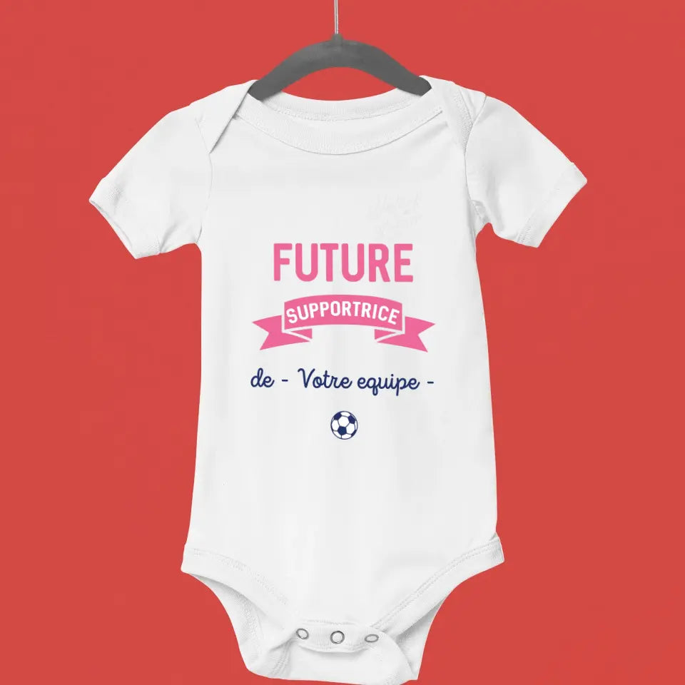 Future supportrice Foot - Body bébé Personnalisable