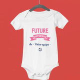 Future supportrice Foot - Body bébé Personnalisable