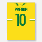 Affiche Football Personnalisée - Maillot Nantes