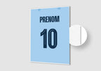 Affiche Football Personnalisée - Maillot Manchester City