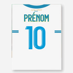 Affiche Football Personnalisée - Maillot Marseille