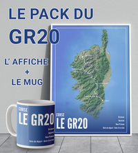 Lot GR20 Affiche + Mug
