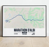 Poster Personnalisé Marathon d'Albi