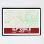 Poster Personnalisé Marathon d'Albi