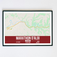Poster Personnalisé Marathon d'Albi
