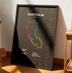 Poster AUSTRALIA CIRCUIT