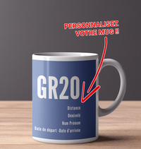 Lot GR20 Affiche + Mug