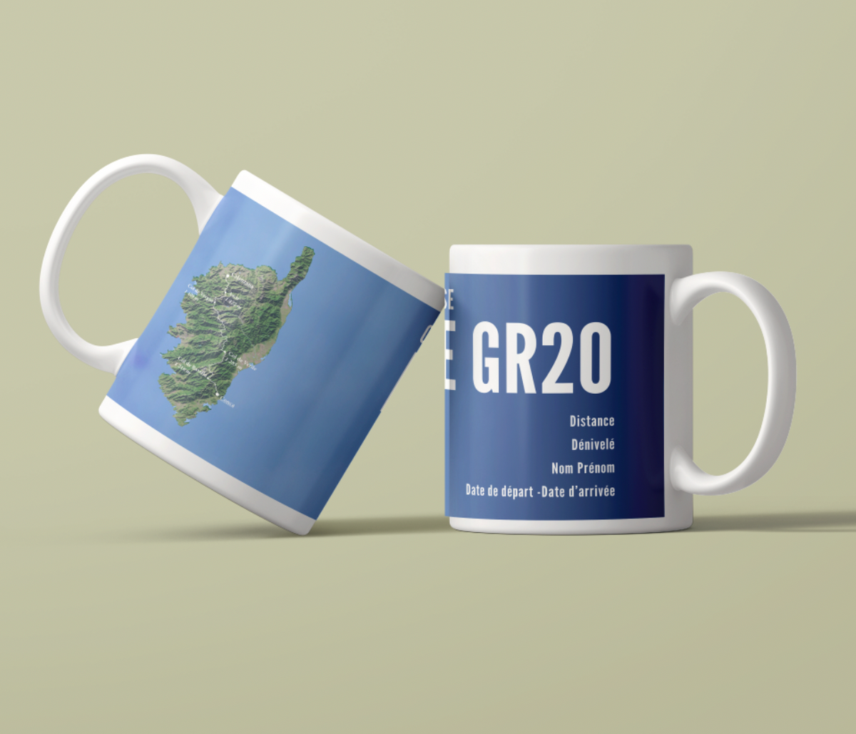 Mug GR20 Personnalisable