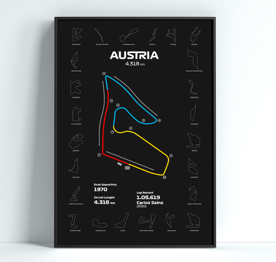 Poster AUSTRIA CIRCUIT