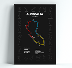 Poster AUSTRALIA CIRCUIT