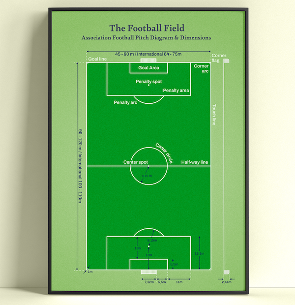 Poster THE FOOTBALL FIELD