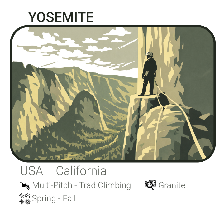 THE WORLD’S LEGENDARY CLIMBING SITES - SITES D’ESCALADE LÉGENDAIRES À TRAVERS LE MONDE