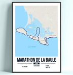 Poster Personnalisé Marathon de La Baule